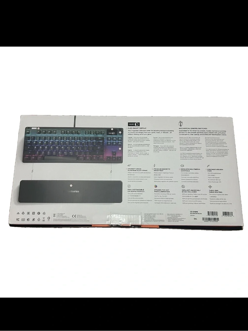 Steelseries Apex 7 TKL (Red Switch) US 2022